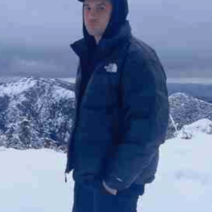 Black G-Eazy Parachute Puffer Jacket