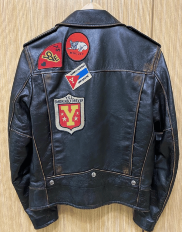 G Eazy Saint Laurent Leather Jacket - Image 2